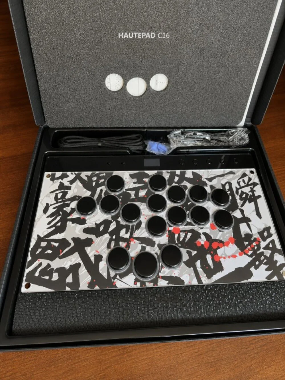 Haute42 HAUTEPAD C16 Leverless Arcade Controller Hitbox Fightstick